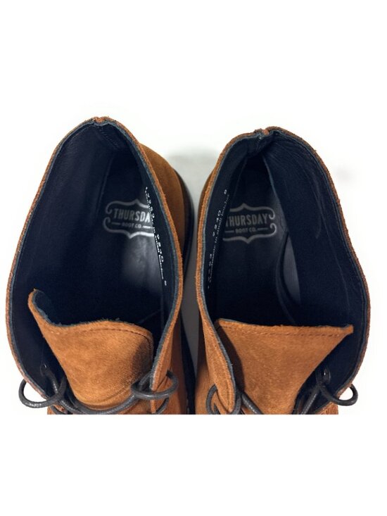 Thursday Boot Co Mens Scout Suede Chukka Ankle Boots Size 10.5 Handmade Brown main image 11